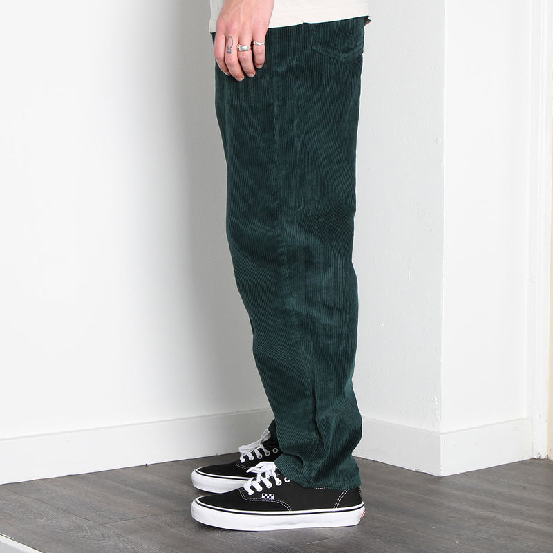 GX1000 Dimethyltryptamine Baggy Cord Pant - Forest Green