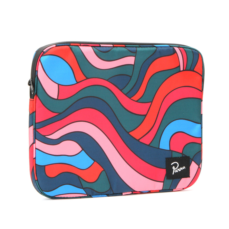 By Parra Distorted Waves Laptop Sleeve : Multi