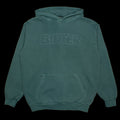 Butter Goods Distressed Dye Pullover Hood : Spruce