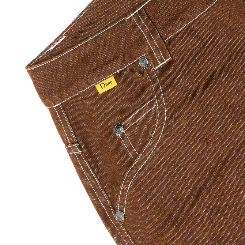Dime DJCO Denim Pant Brown Wash