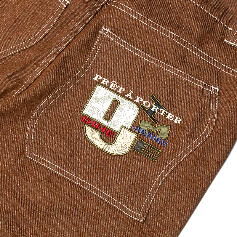 Dime DJCO Denim Pant Brown Wash