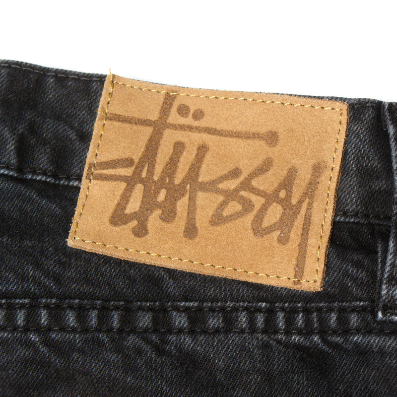 Stussy Double Dye Big 'Ol Jeans Black  Edit alt text