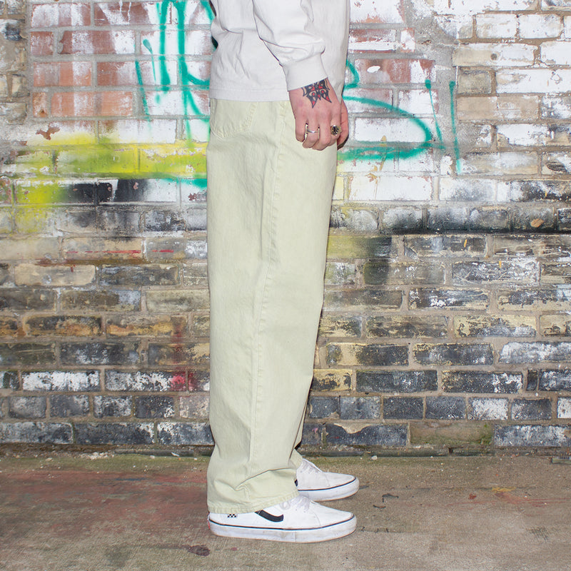 Stussy Double Dye Big 'Ol Jeans  Cream