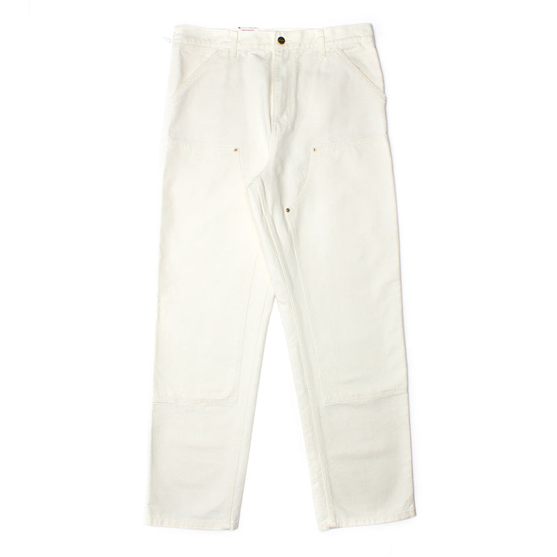 Carhartt WIP | Double Knee Pant Style # I031501-D606 Color : Wax (Stone Washed)