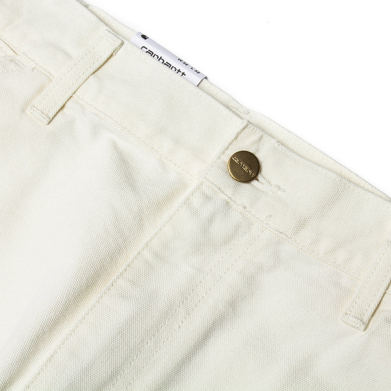 Carhartt WIP | Double Knee Pant Style # I031501-D606 Color : Wax (Stone Washed)