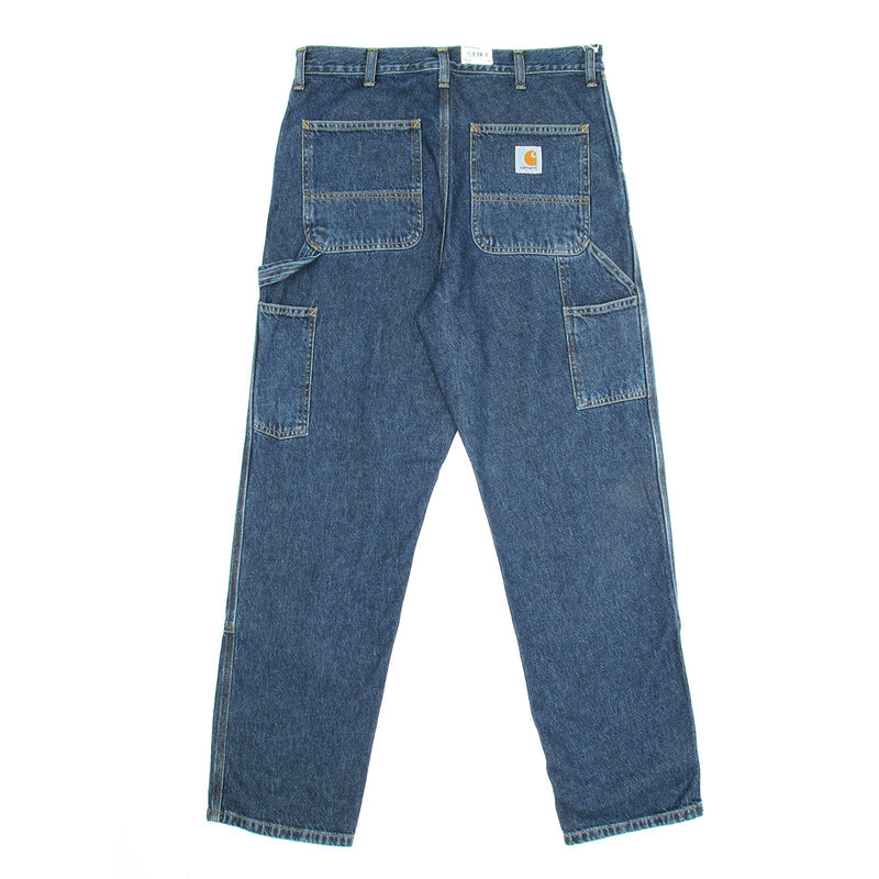 Carhartt WIP Double Knee Pant : Blue (Stone Washed)