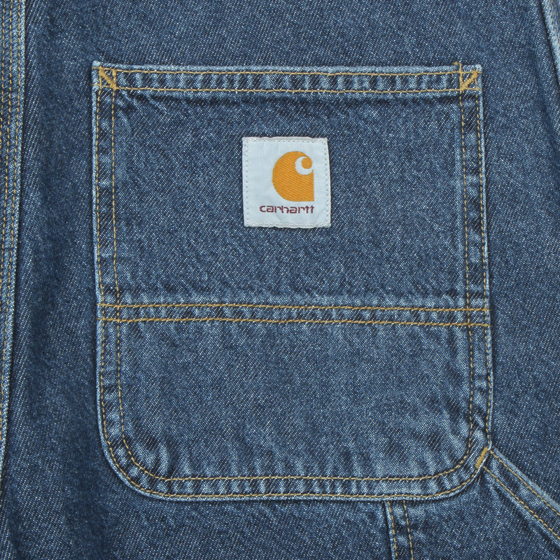 Carhartt WIP Double Knee Pant : Blue (Stone Washed)