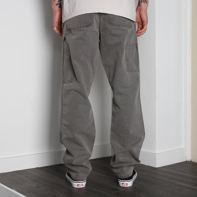 Carhartt WIP Double Knee Pant : Enzian Black (Faded)