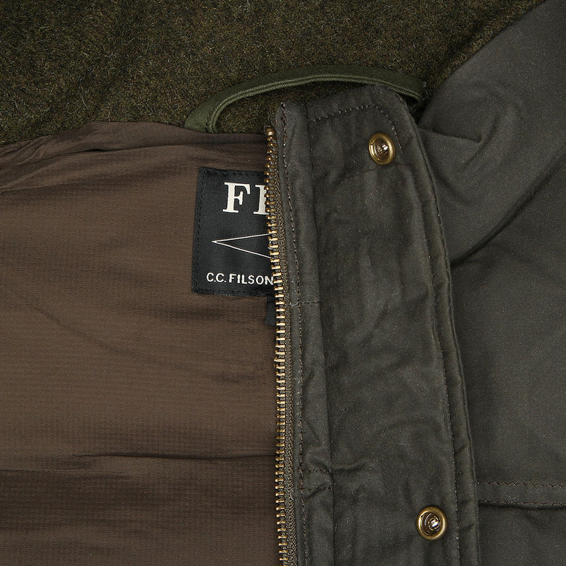Filson Down Cruiser Vest : Otter Green