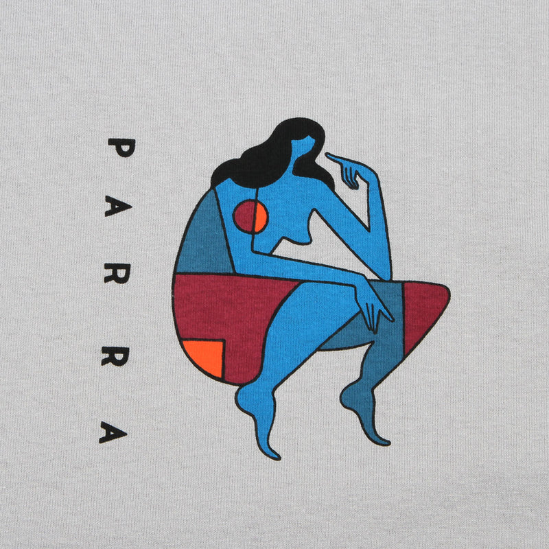 by Parra Down Under T-Shirt Alloy Grey