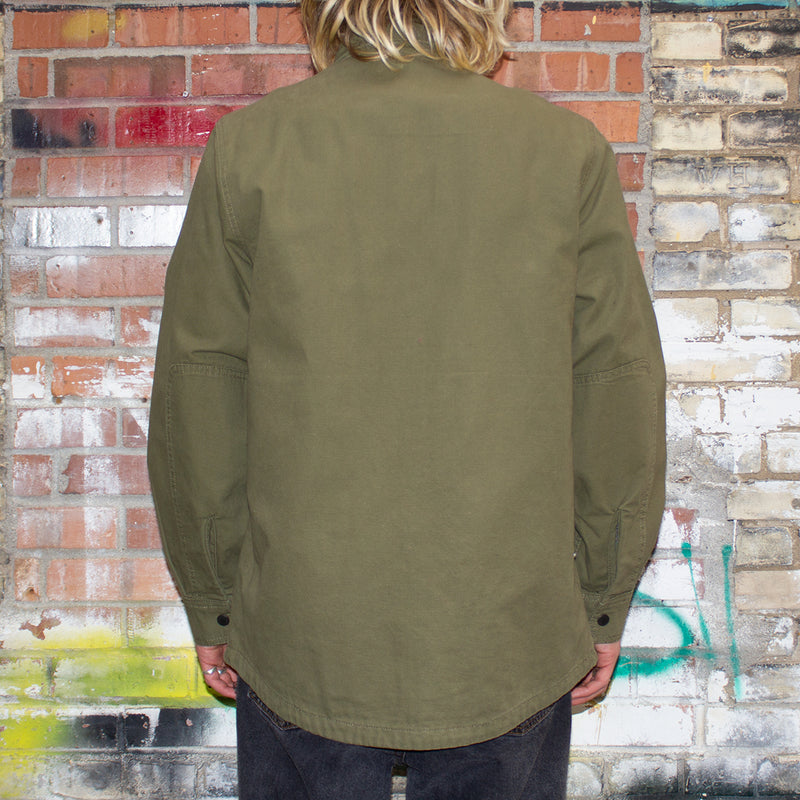 Dickies Duck Flannel-Lined Shirt Military Green