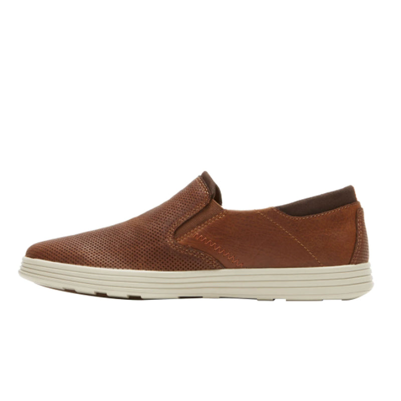 Dunham Colchester Slip On (Men) - Brown Dress-Casual - Slip On - The Heel Shoe Fitters
