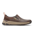 Dunham Glastonbury Slip On (Men) - Brown Leather Dress-Casual - Slip On - The Heel Shoe Fitters