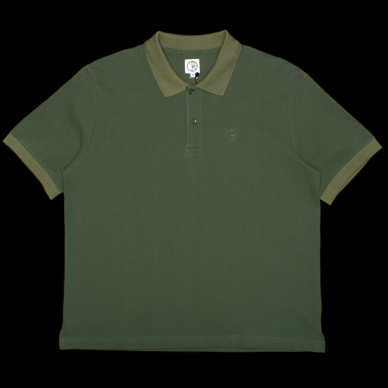Polar Duo Polo Shirt Dark Olive