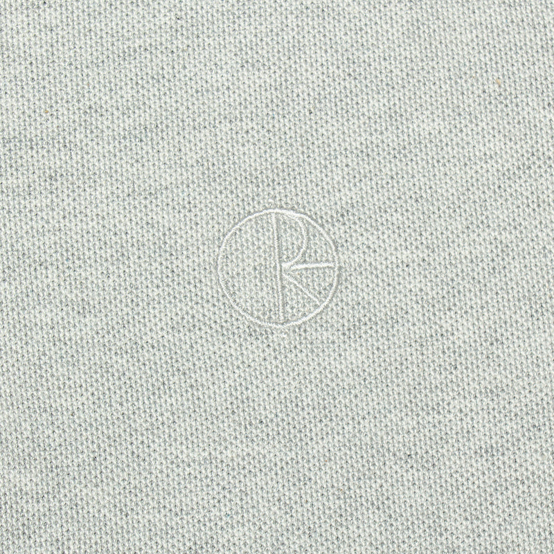 Polar Duo Polo Shirt Heather Grey  Edit alt text