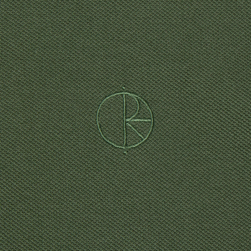 Polar Duo Polo Shirt Dark Olive  Edit alt text