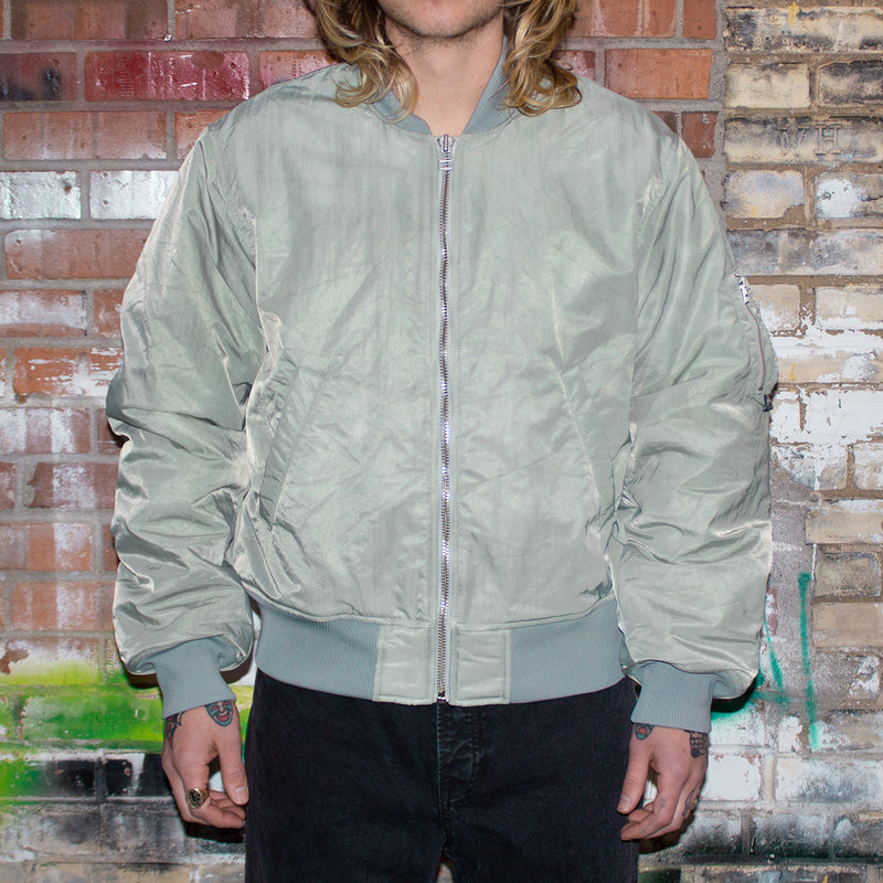 Stussy Dyed Nylon Bomber  Stone