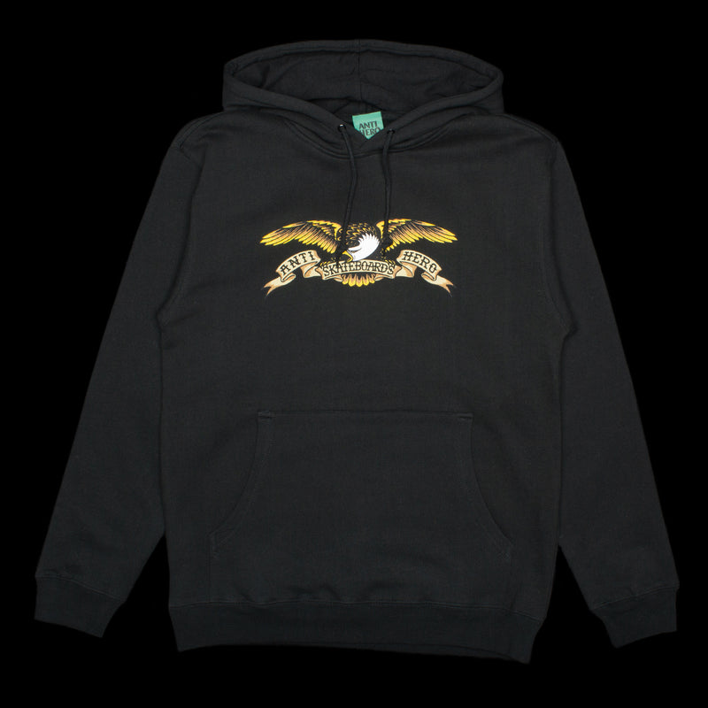 Anti Hero Eagle Hoodie  Black