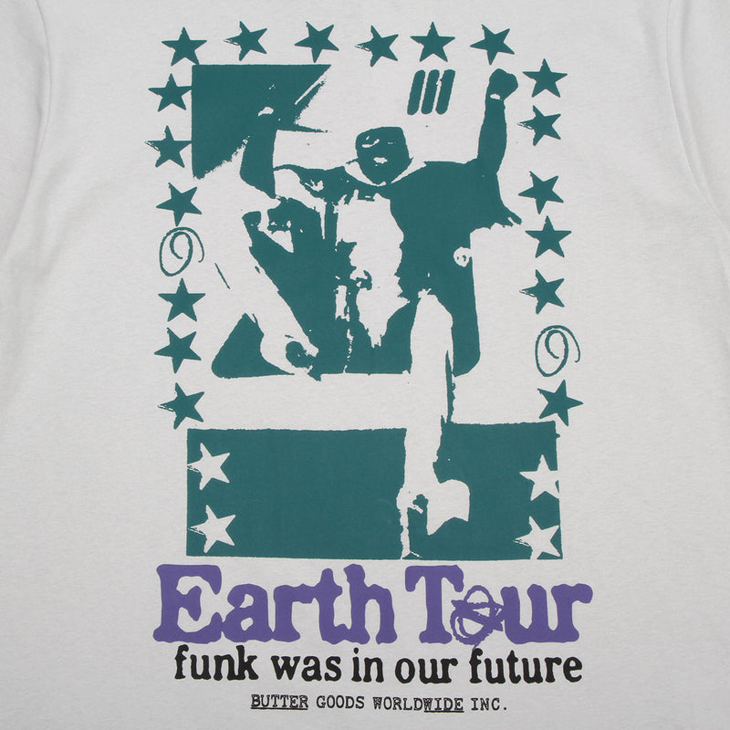 Butter Goods Earth Tour T-Shirt Cement
