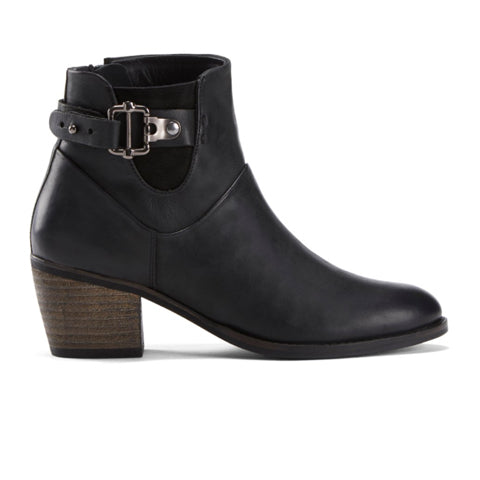 Earth West Riverton Heeled Boot (Women) - Black Boots - Fashion - Ankle Boot - The Heel Shoe Fitters