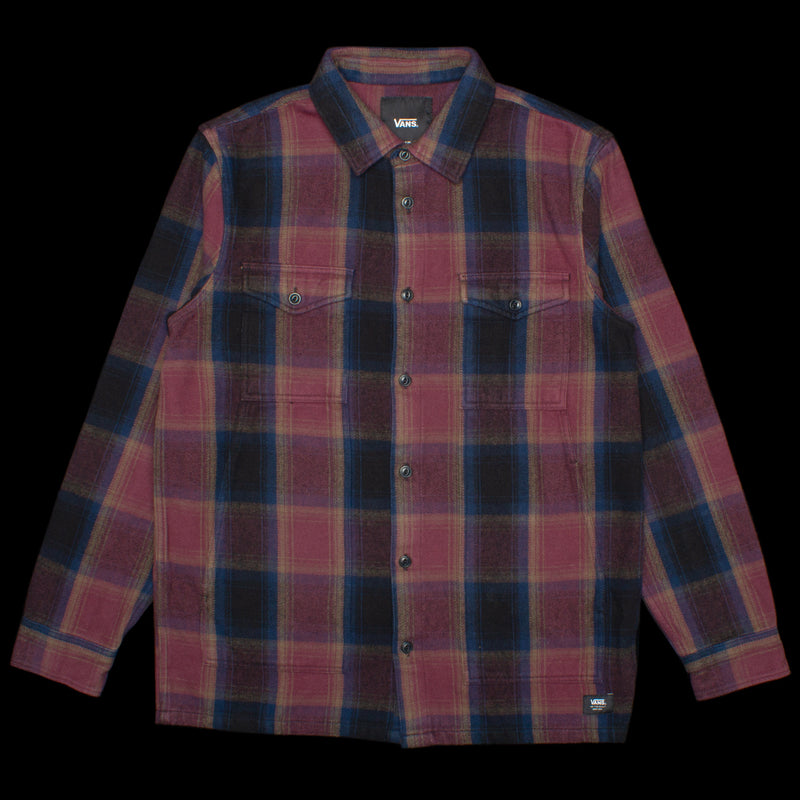 Vans Eastmont Heavyweight Flannel - Black / Catawba Grape