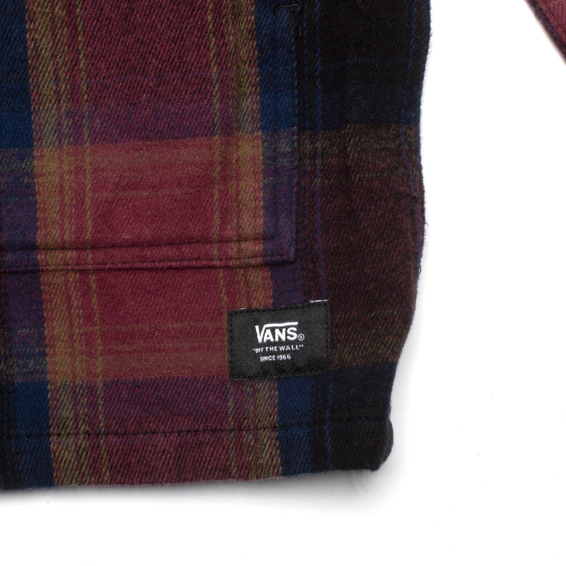 Vans Eastmont Heavyweight Flannel - Black / Catawba Grape