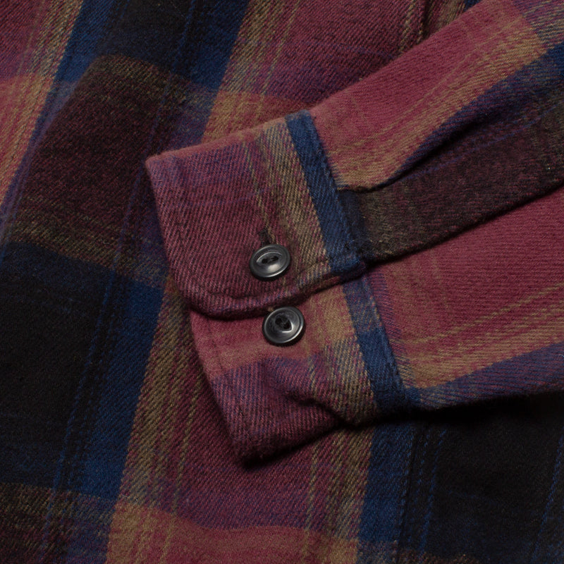 Vans Eastmont Heavyweight Flannel - Black / Catawba Grape