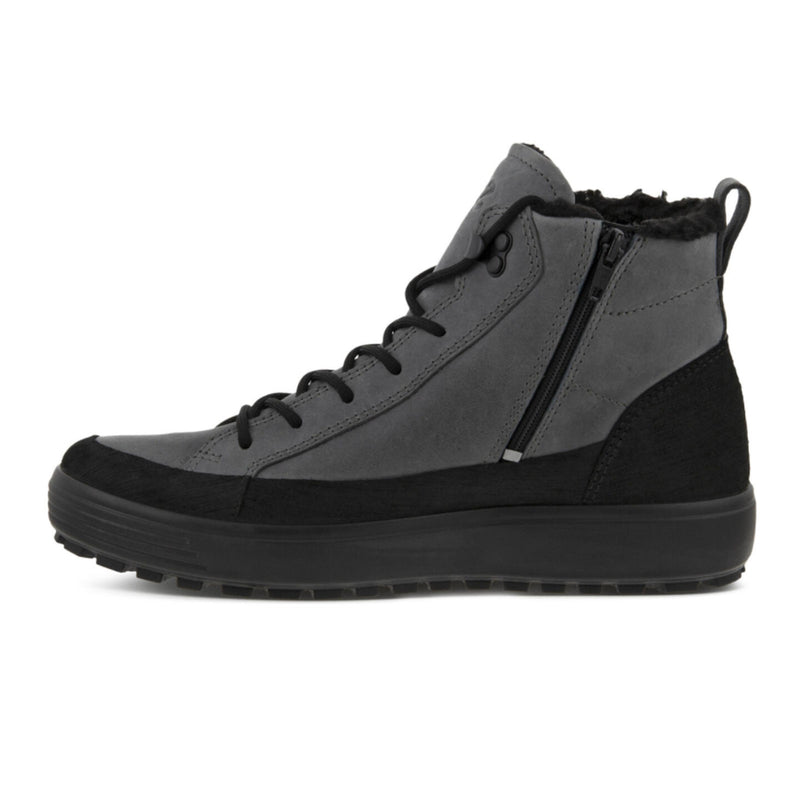 ECCO Soft 7 Tred Winter Boot (Men) - Black/Titanium Boots - Winter - Mid Boot - The Heel Shoe Fitters
