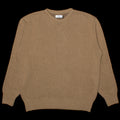 Dancer Elbow Logo Crew Knit Beige