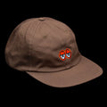 Krooked Eyes Hat  Brown / Red