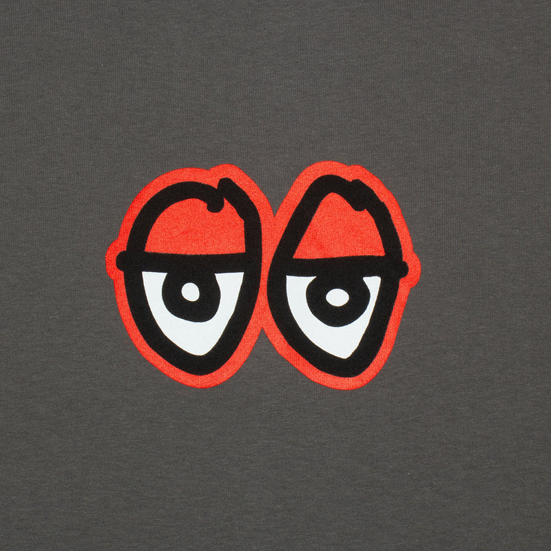 Krooked | Eyes T-Shirt Style # 51023041Q Color : Charcoal