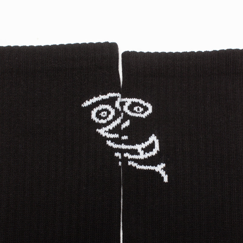 Polar | Face Socks Color : Black
