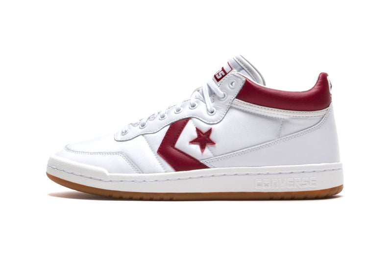 Converse Fastbreak Pro Mid White / Team Red