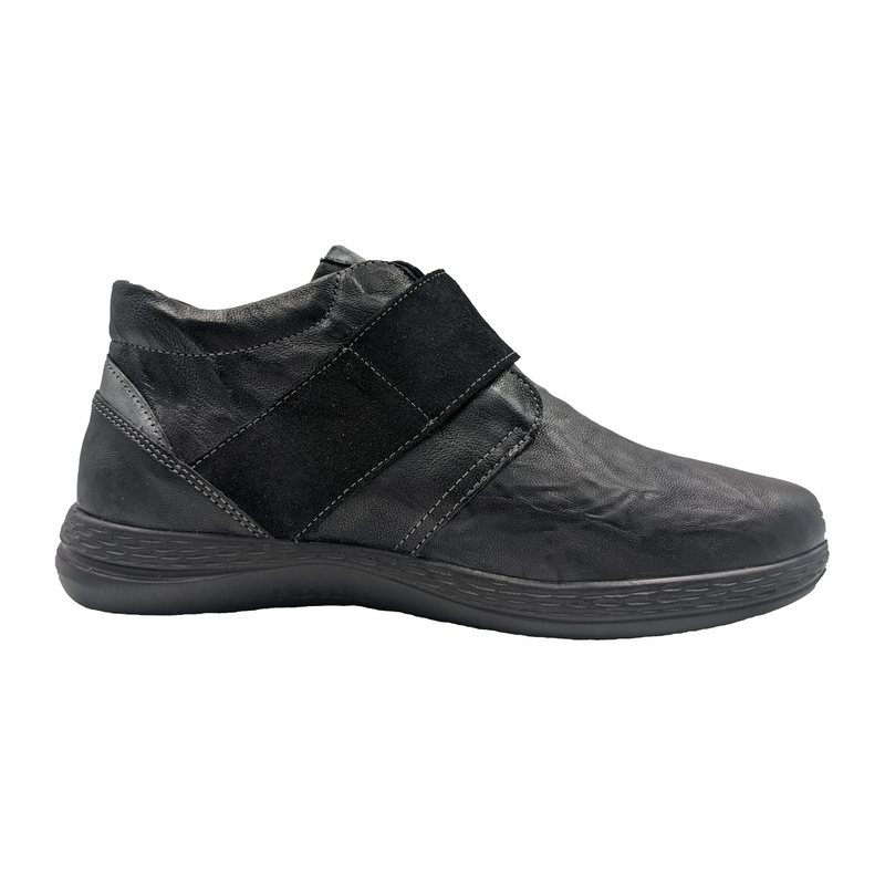 Fidelio Hallux Hi Energy Slip On (Women) - Black Dress-Casual - Slip On - The Heel Shoe Fitters