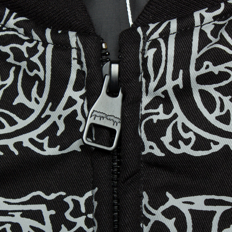 Fucking Awesome Filigree Bomber Jacket Color : Black