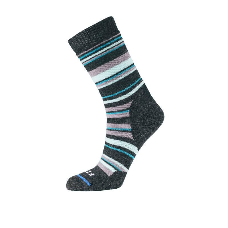 FITS F1015 Baya Full Cushion Hiker Crew Sock (Unisex) - Charcoal Accessories - Socks - Performance - The Heel Shoe Fitters