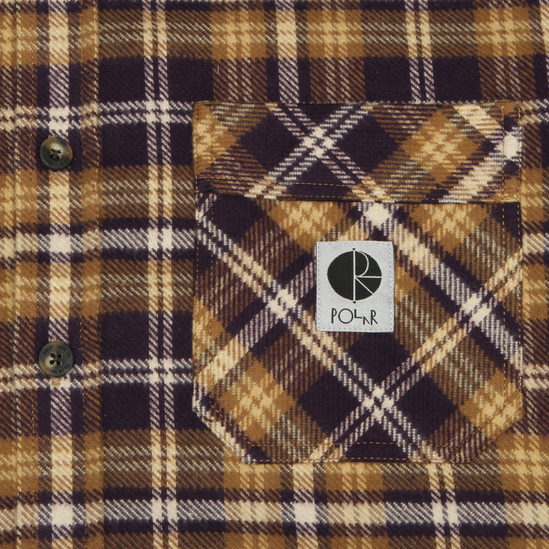 Polar Flannel Shirt - Plum