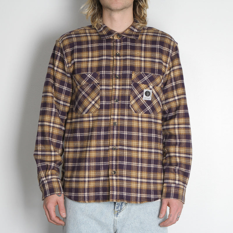 Polar Flannel Shirt - Plum