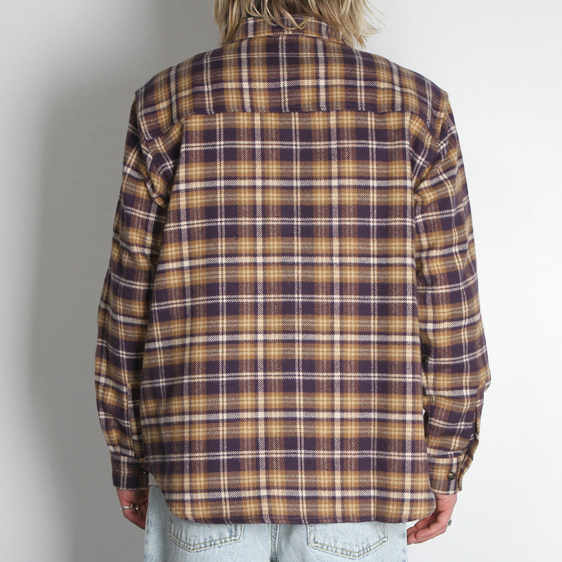 Polar Flannel Shirt - Plum