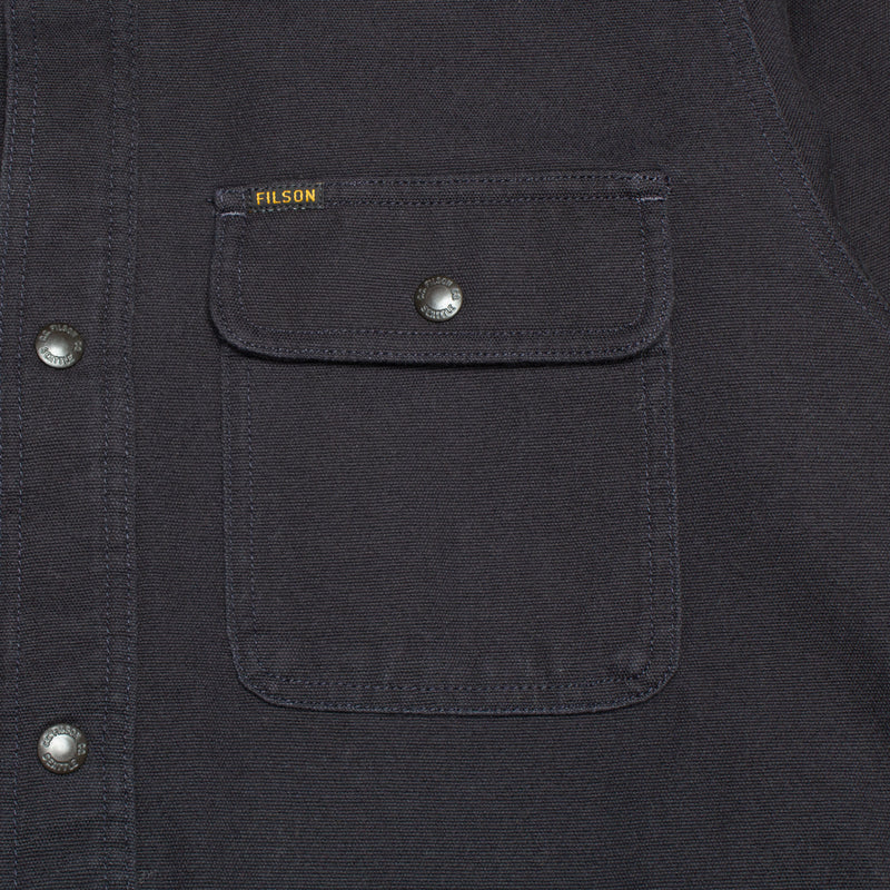 Filson Fleece Lined Jac-Shirt : Dark Navy