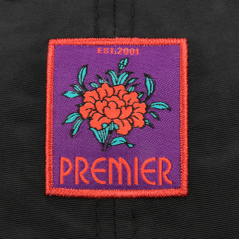 Premier Floral Hat Black