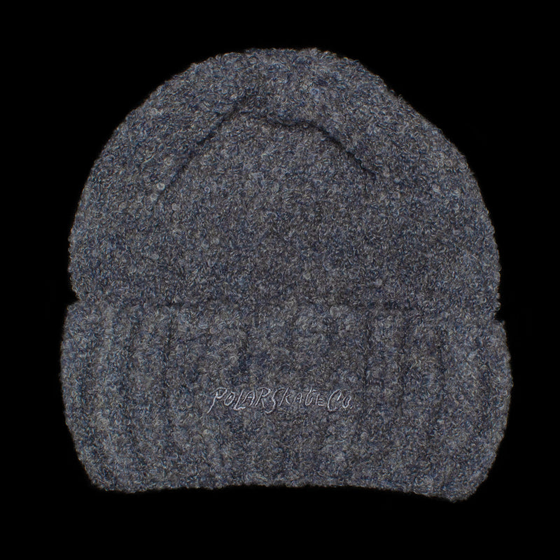 Polar | Fluffy Beanie Color : Grey Blue