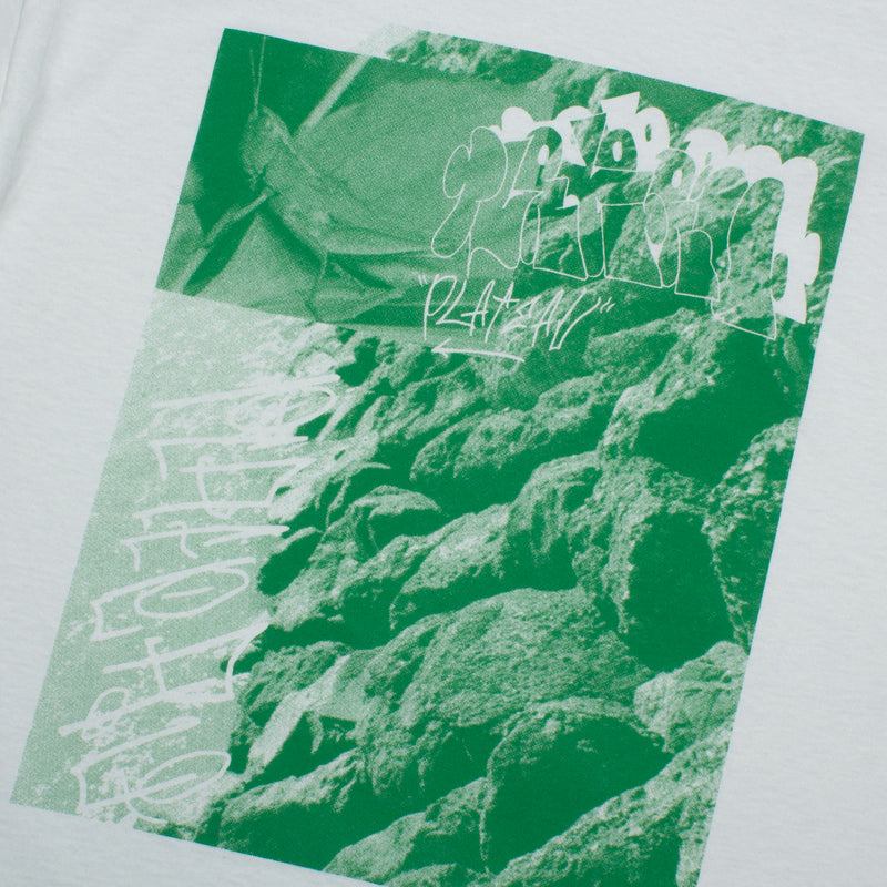 Plateau | Foliage Green Grasshopper T-Shirt Color : White