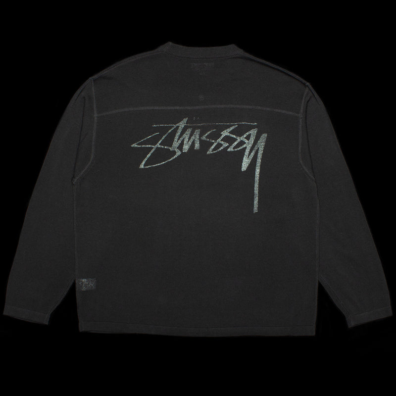 Stussy | Football Sweater Style # 117181 Color : Black