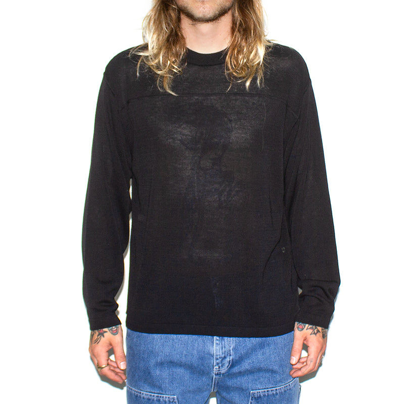 Stussy | Football Sweater Style # 117181 Color : Black