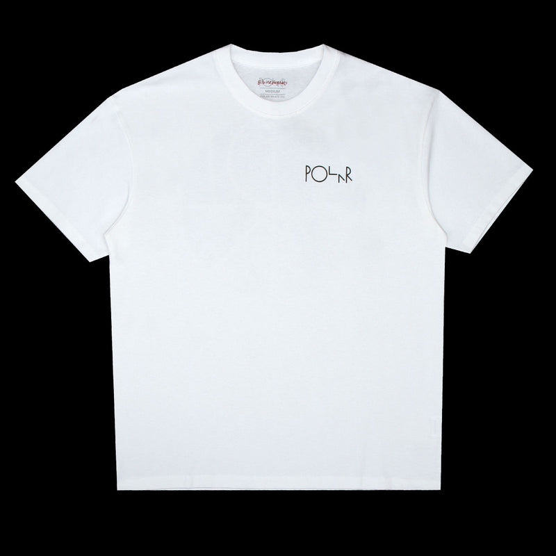 Polar Forest Fill Logo T-Shirt - White