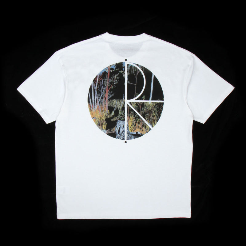 Polar Forest Fill Logo T-Shirt - White