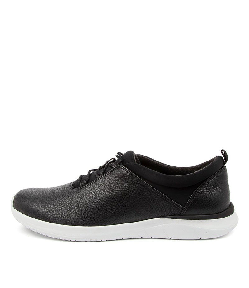 Women's Ziera Fox in Black White Sole Leather sku: ZR10004BDCLE