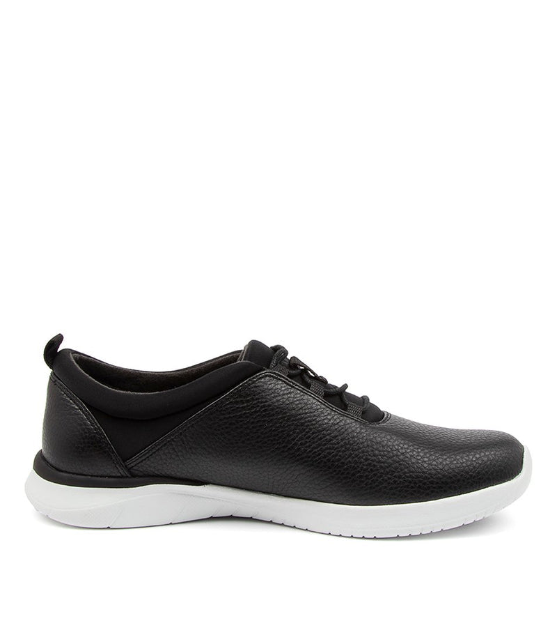 Women's Ziera Fox in Black White Sole Leather sku: ZR10004BDCLE