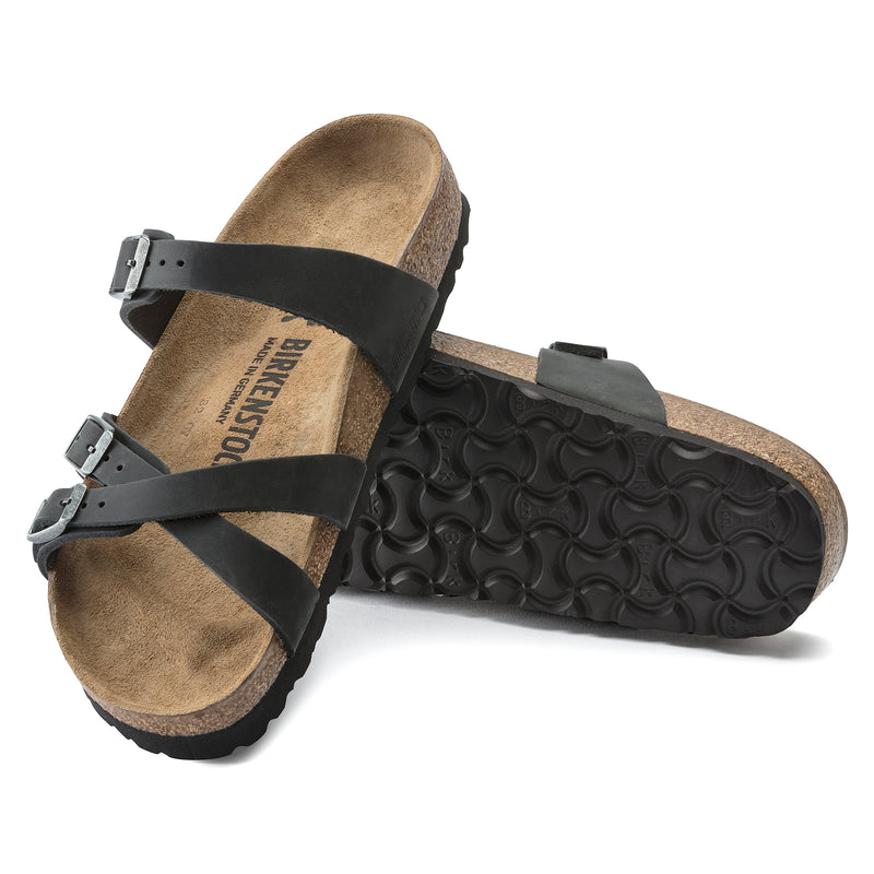 Franca Black Oiled Leather